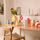 Qué Rico, Vase Carolina - Bold & Blue