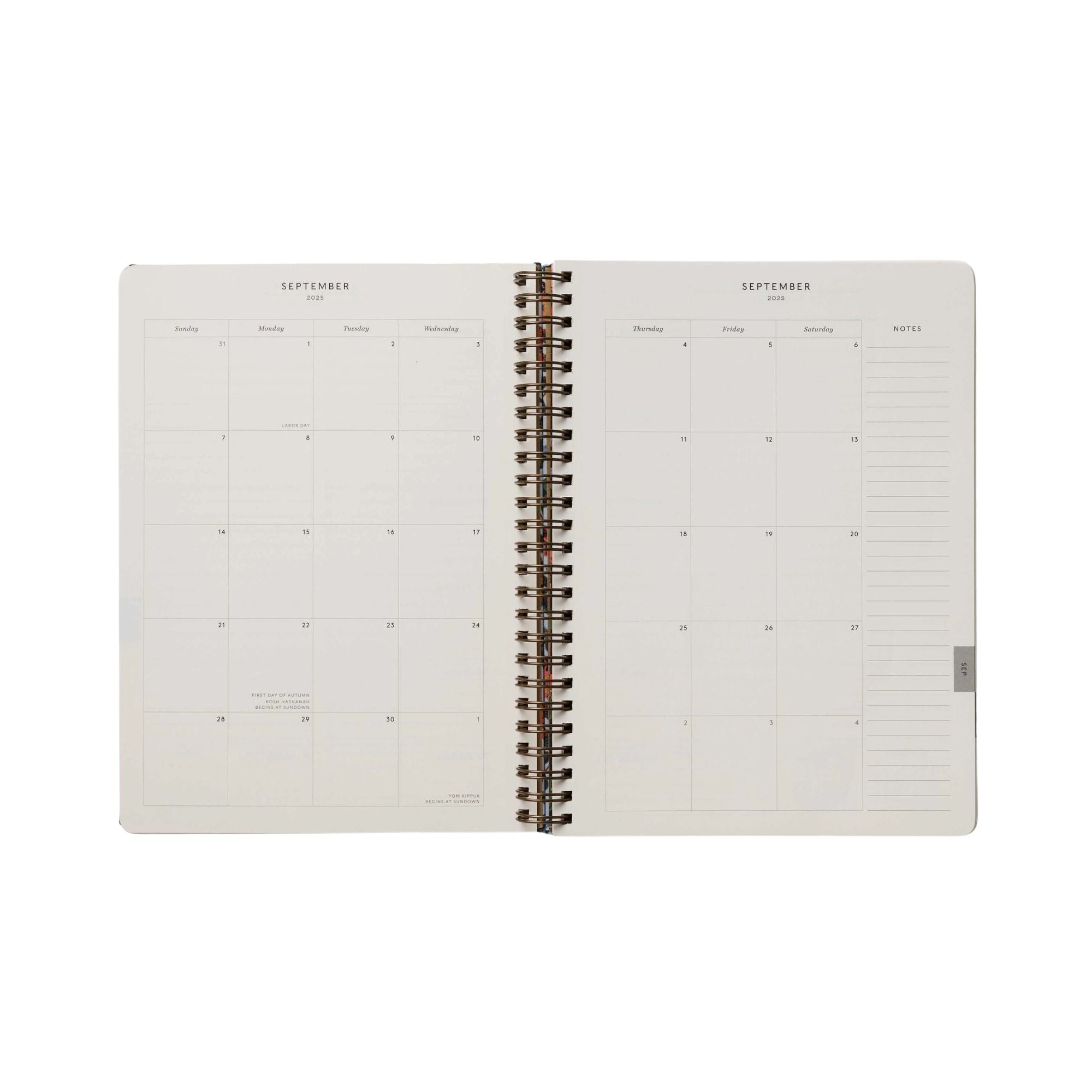 Rifle Paper Co, Agenda à spirale 2026 - Dahlia