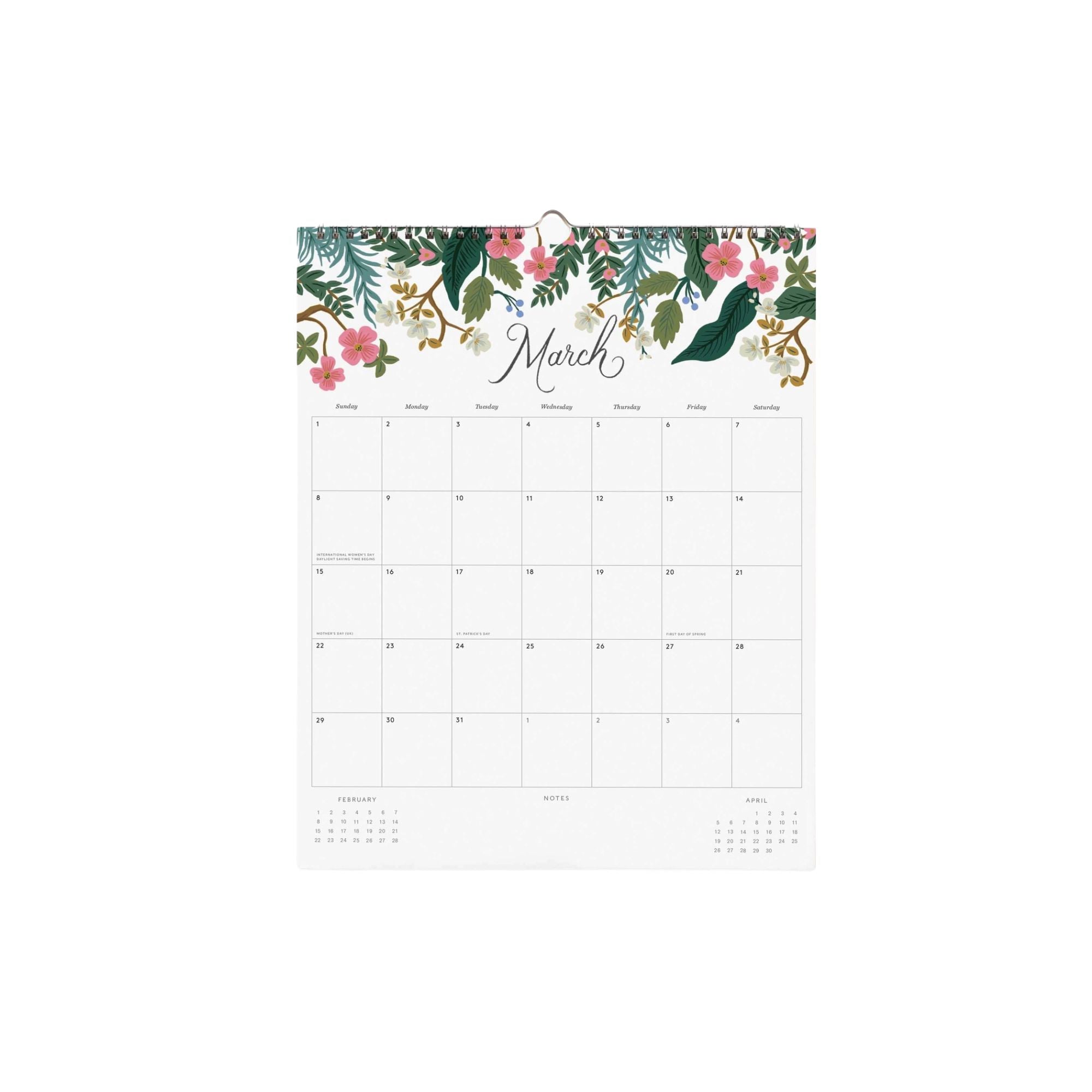 Rifle Paper Co, Calendrier 2026 - Dahlia