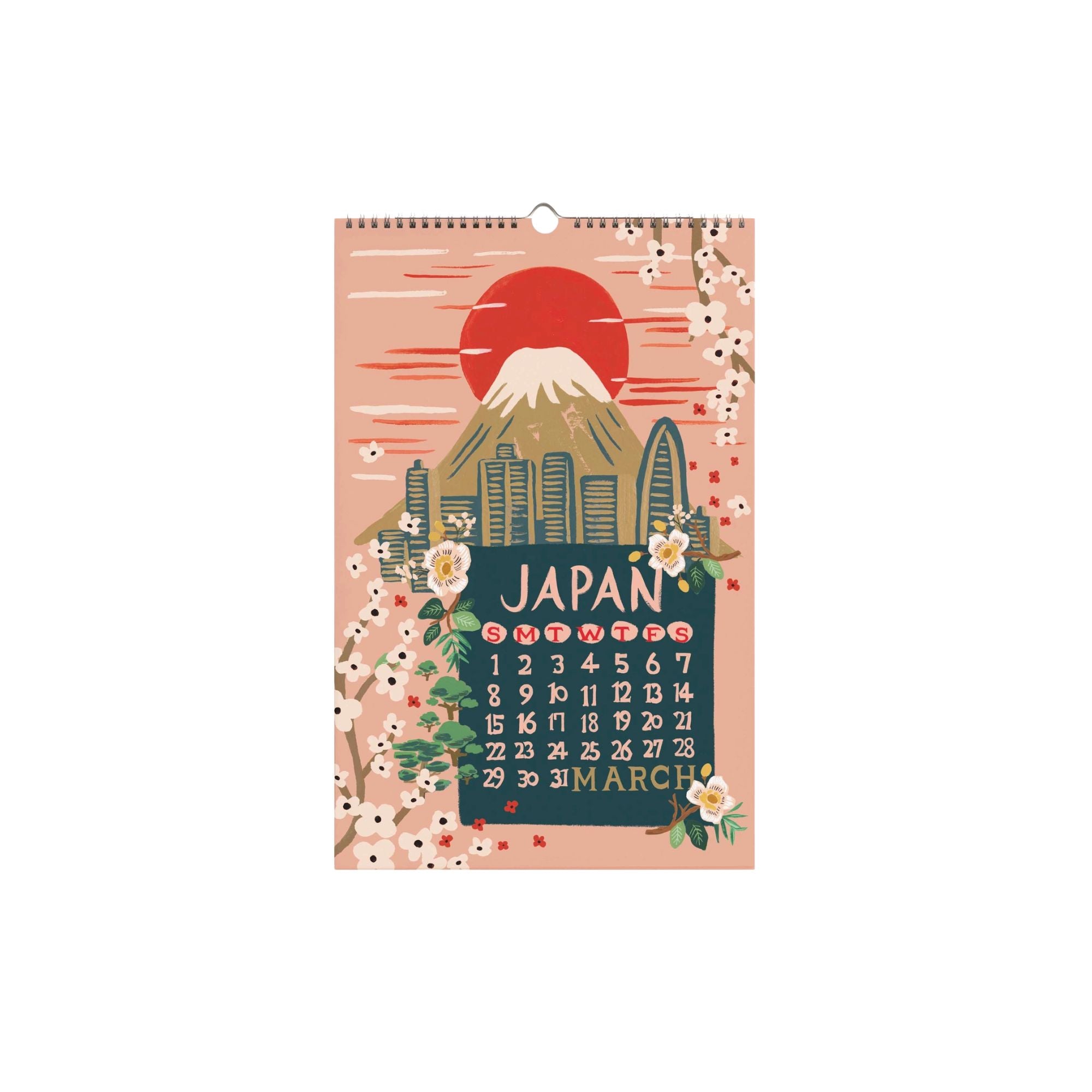 Rifle Paper Co, Calendrier 2026 - World Travel