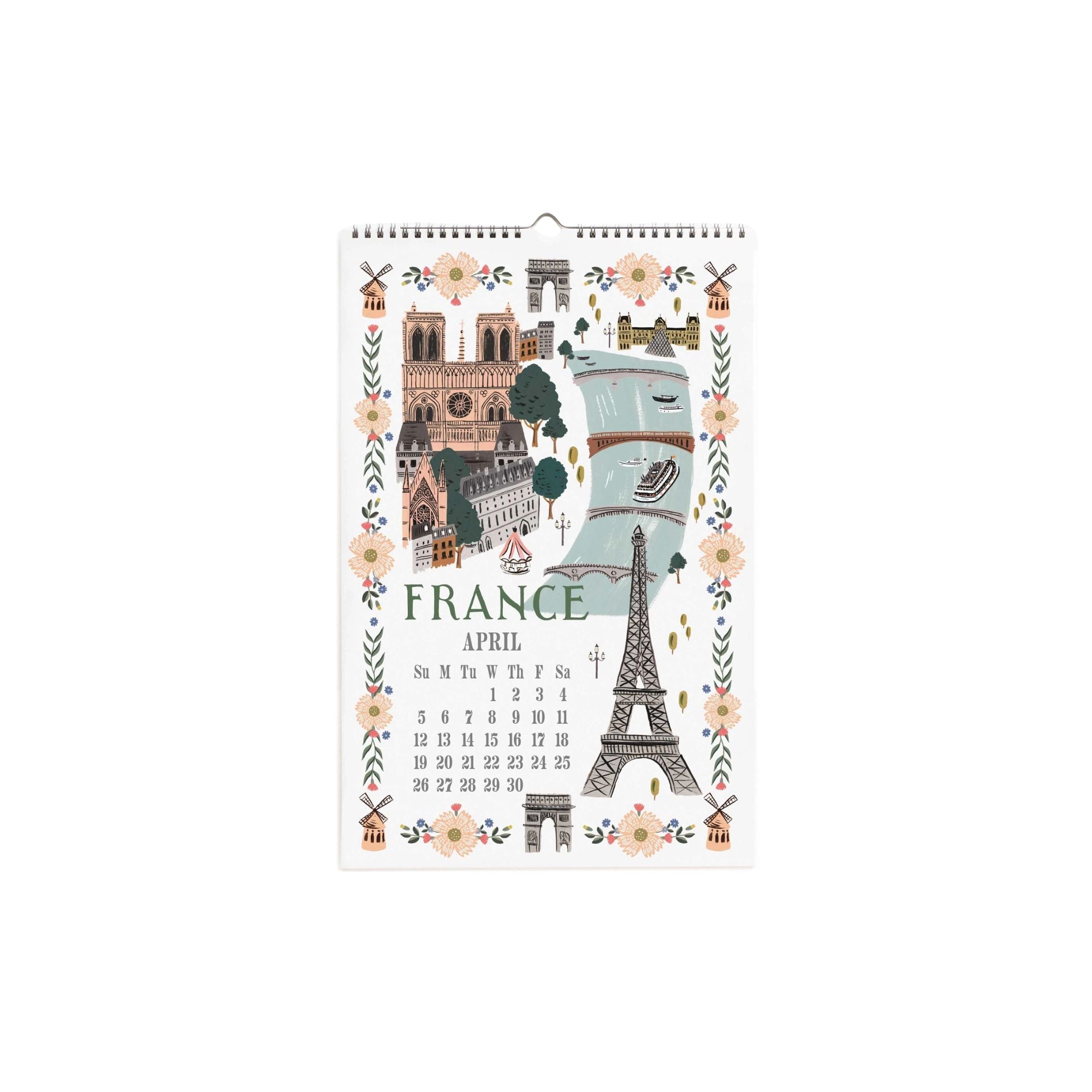 Rifle Paper Co, Calendrier 2026 - World Travel