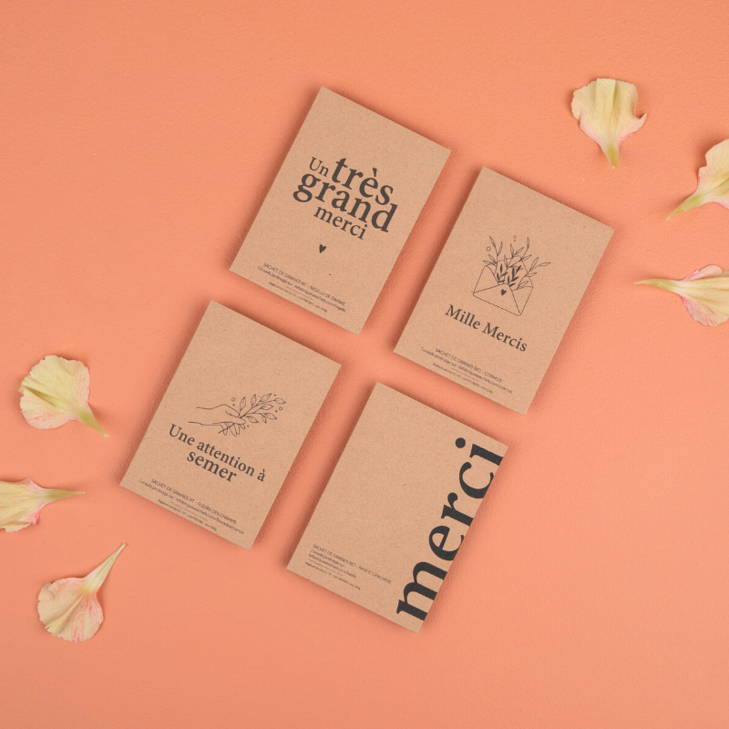 La Fabrique à Sachets, Sachet de graines de Nigelle de damas - Un très grand merci