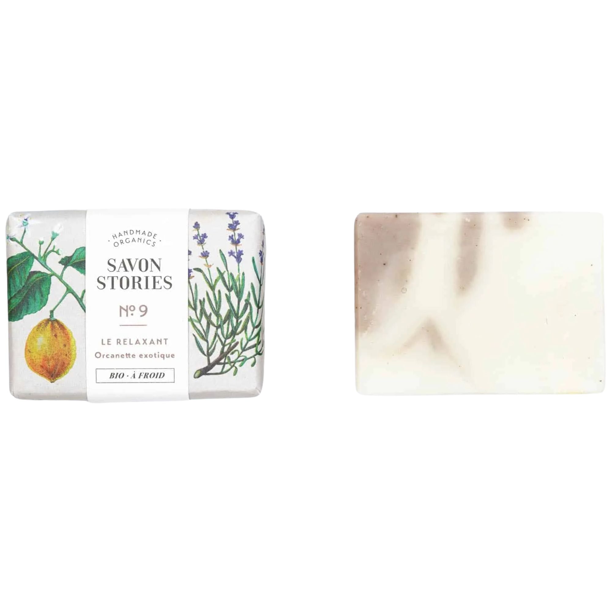 Savon Stories, Savon Bio & Naturel Jardin Sauvage N°9 Le Relaxant