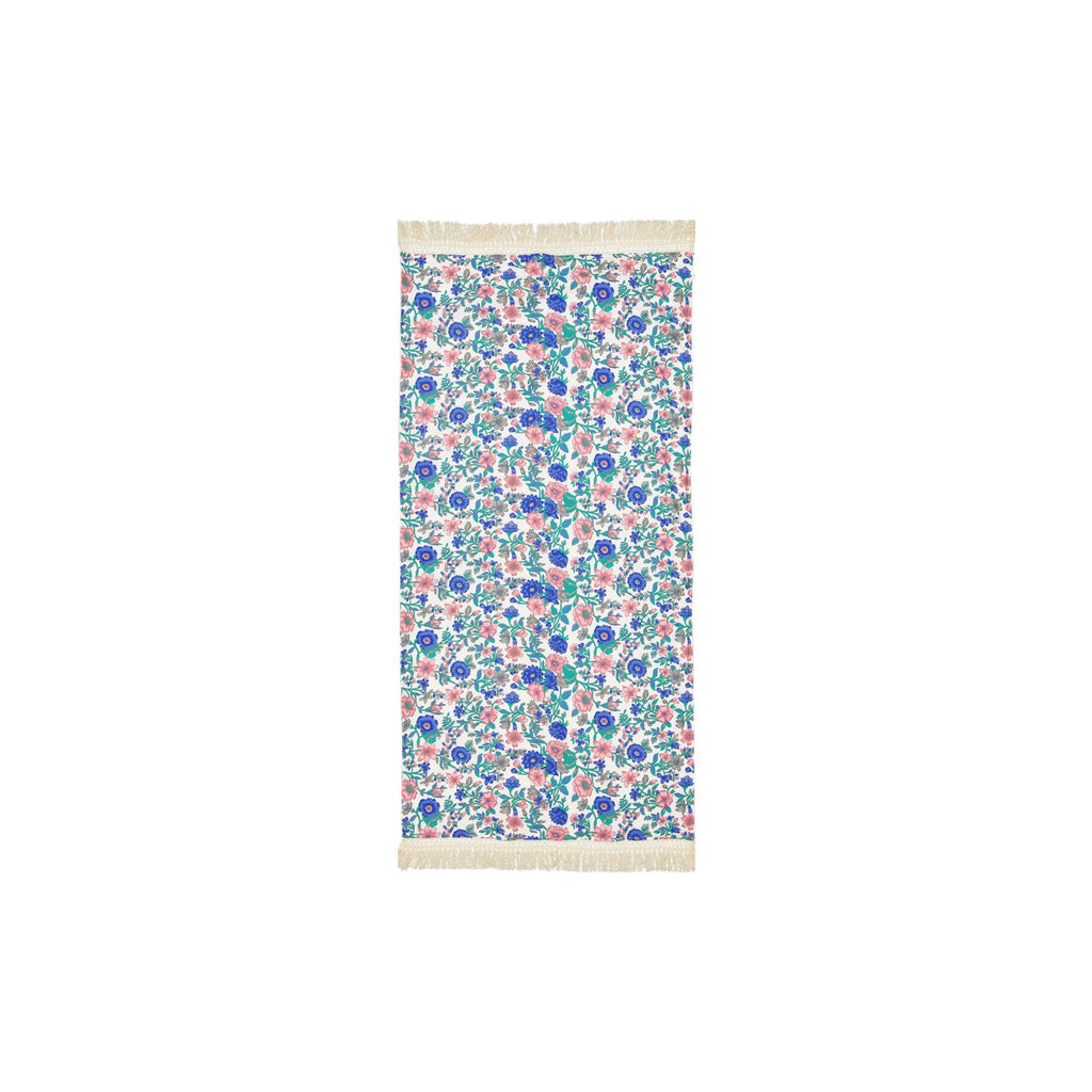 Serviette de plage Louise Misha 90 x170 cm - Lana Blue Summer Meadow