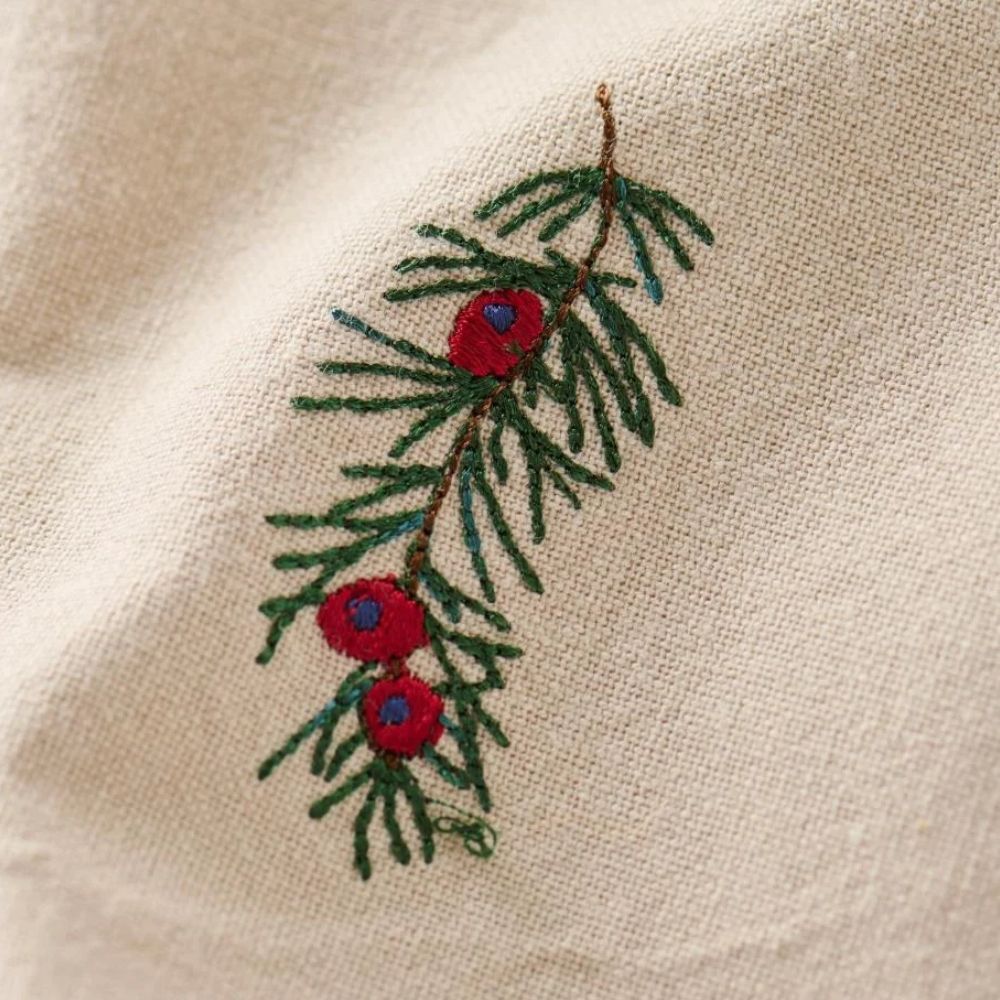 Ib Laursen, Serviette de table - Branche de Noël