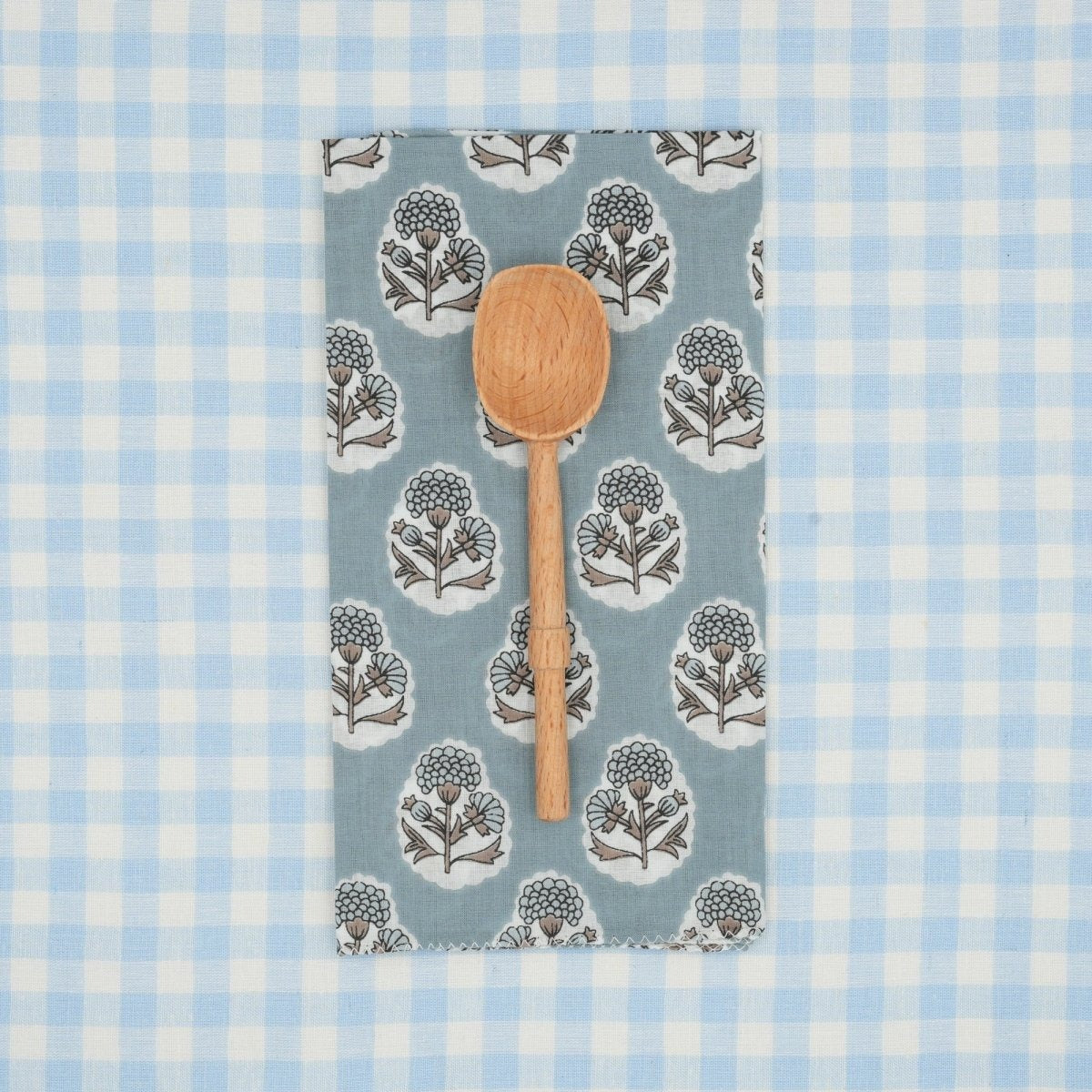 Serviette de table, Suzette à table - Crocus Denim