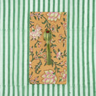 Serviette de table, Suzette à table - Dentalaire Moutarde