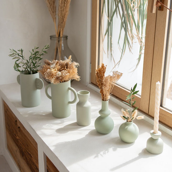 Vase en céramique Ambre Oustao - Vert