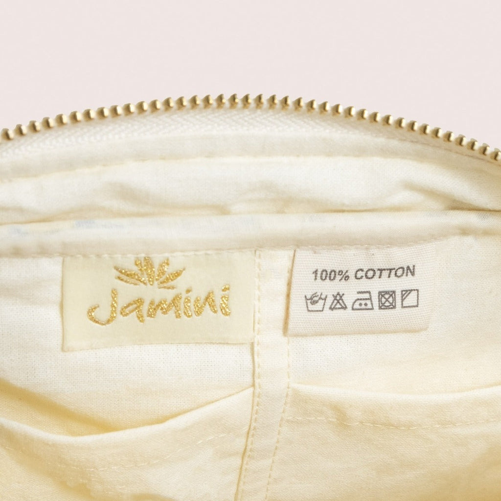 Jamini Design, Trousse de maquillage - Jaipur Vert Pin