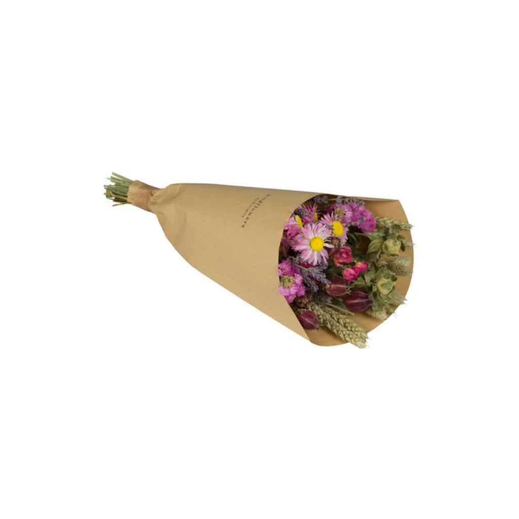 Wildflowers by Floriette, Petit bouquet de fleurs séchées - Rose