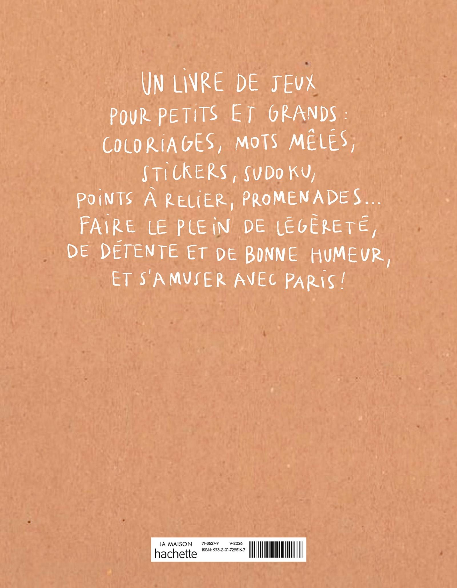 Zoé de Las Cases, Cahier d'activités - Paris
