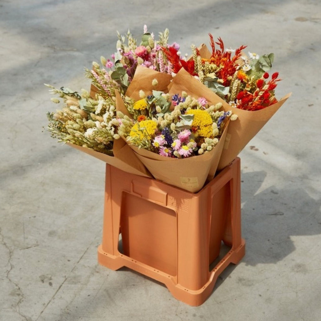 Grand bouquet classique de fleurs séchées Wildflowers by Floriette - Multi
