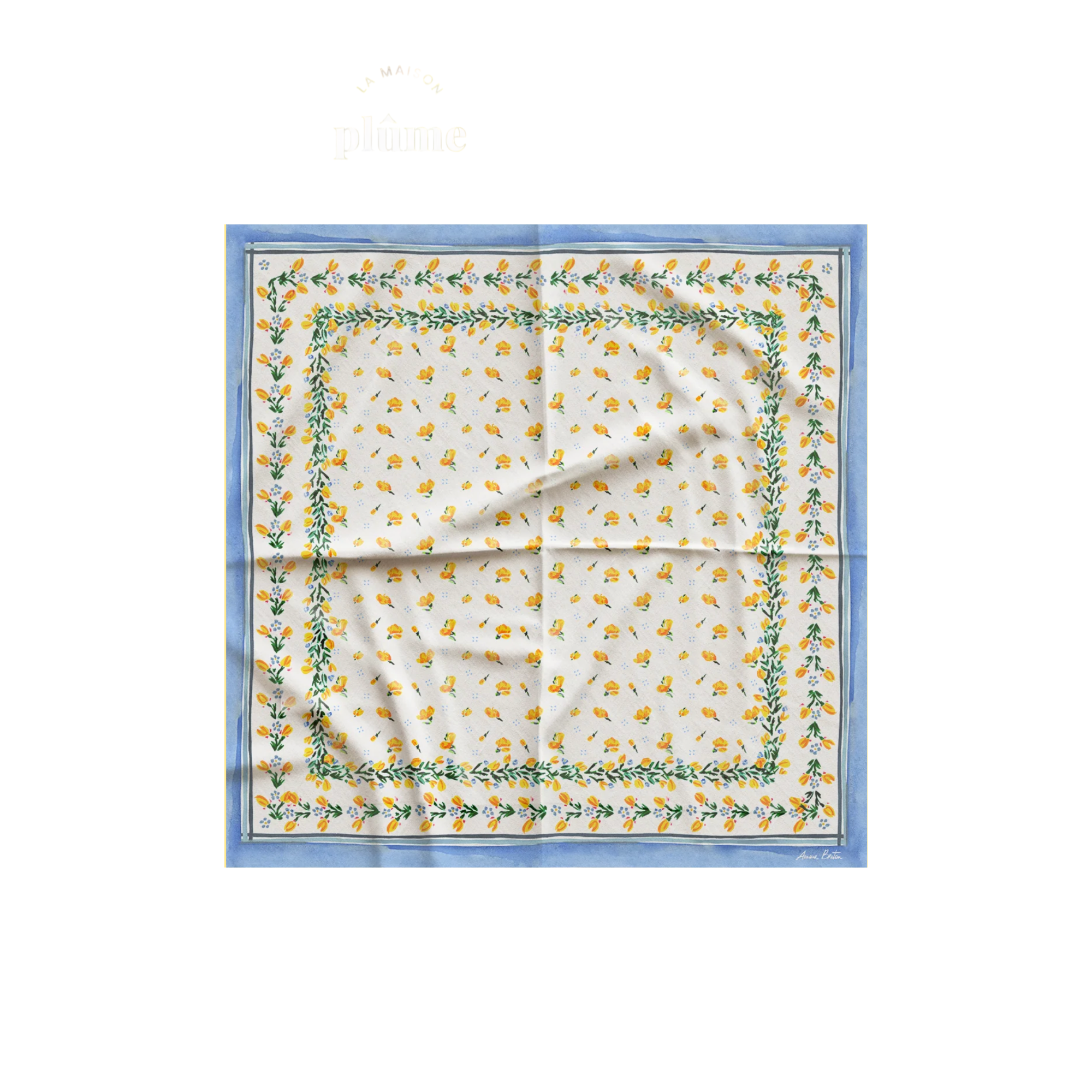 Foulard Amour Breton - Ajonc