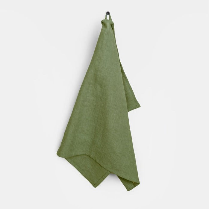 Torchon Magic Linen - Forest green