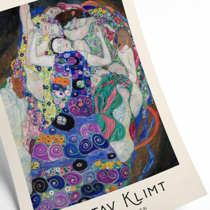 Affiche PSTR studio - Gustav Klimt, Das Madchen