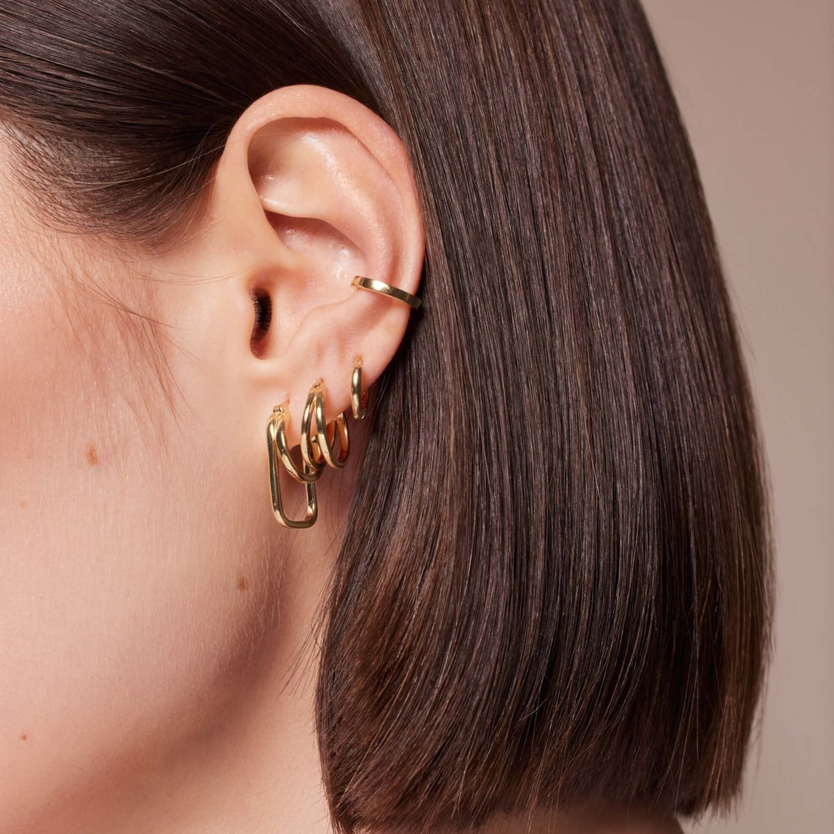 Pohesia, Boucles d'oreilles - Cassis Or