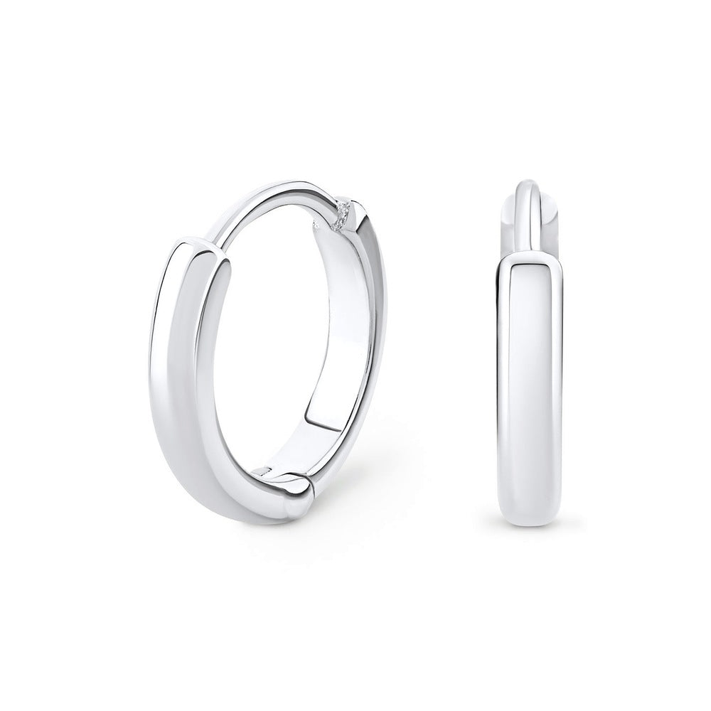 Pohesia, Boucles d'oreilles - Cassis Argent