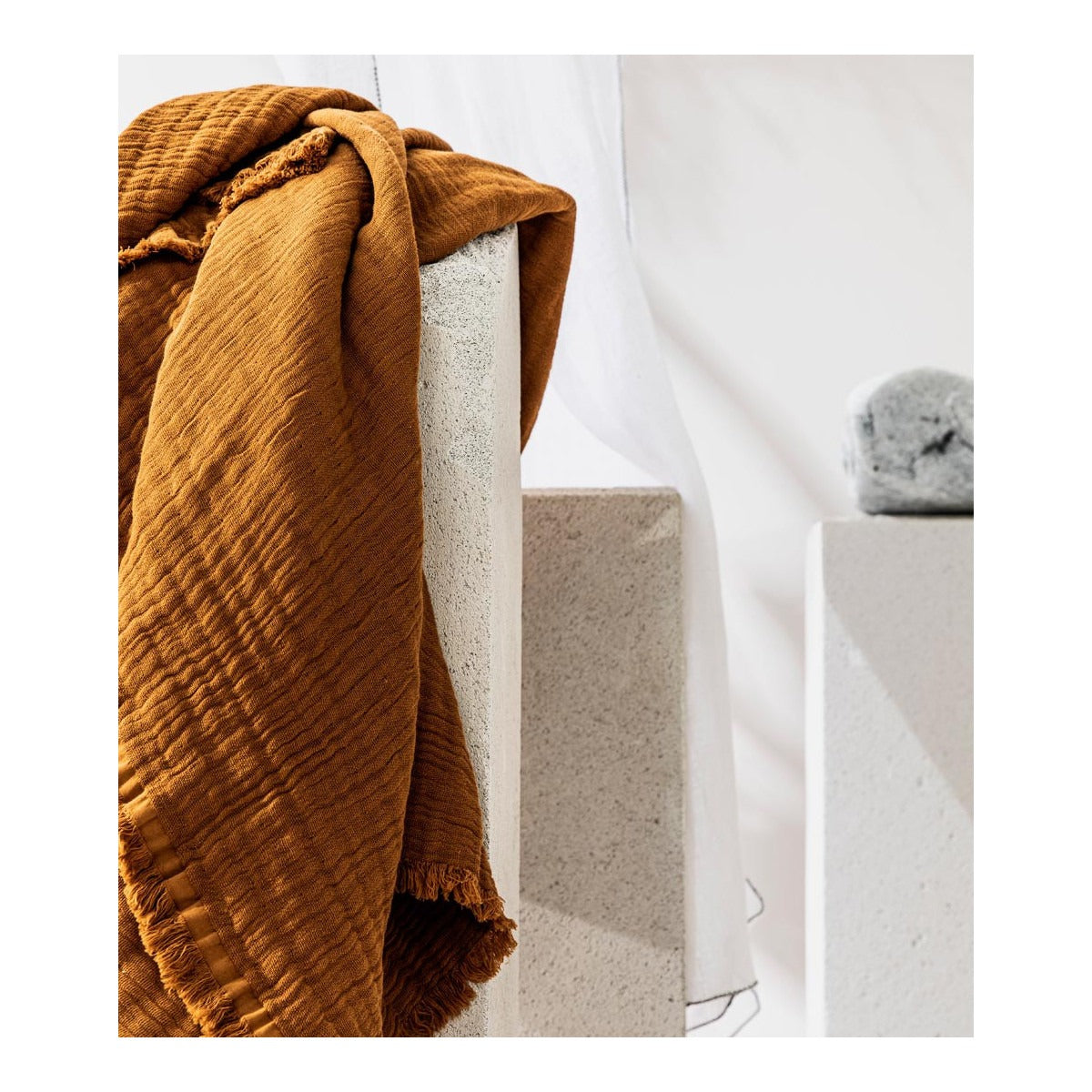 Haomy, Plaid Vanly - Ocre