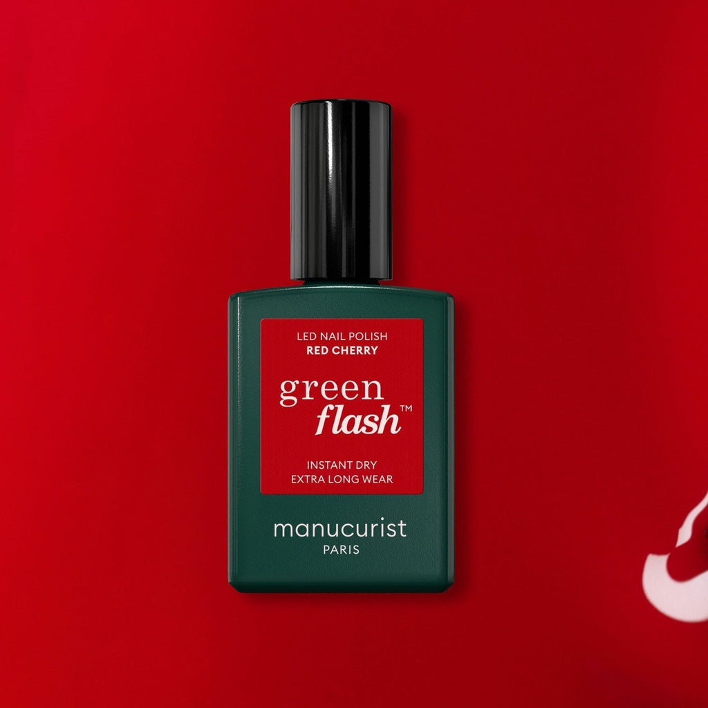 Coffret Green Flash Manucurist - Red Cherry & Hortencia