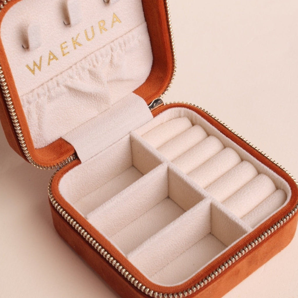 Grande boîte à bijoux Waekura - Terre cuite