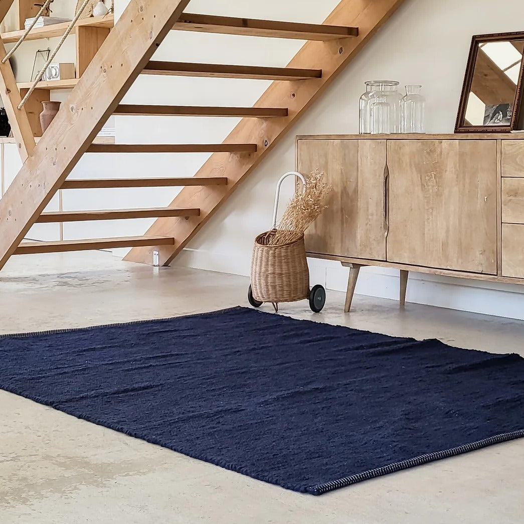 Nunamae Rug - Luca Navy Blue – Nad Yut