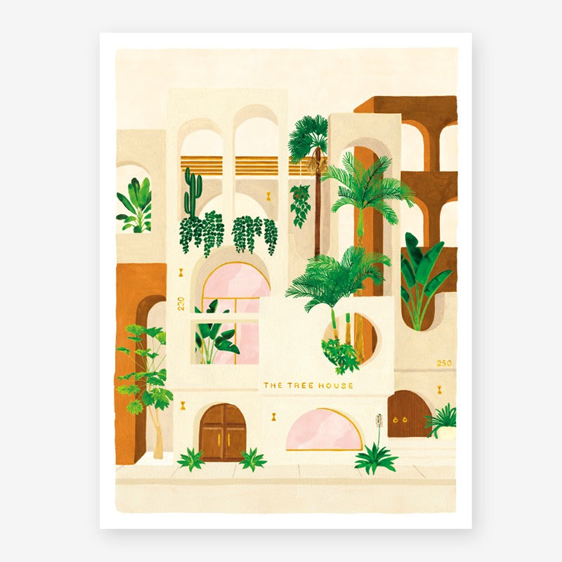 Affiche All The Ways to Say - Tulum 18 x 24 cm