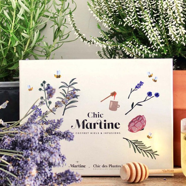 Chic Martine, Coffret - Infusions &  Miels