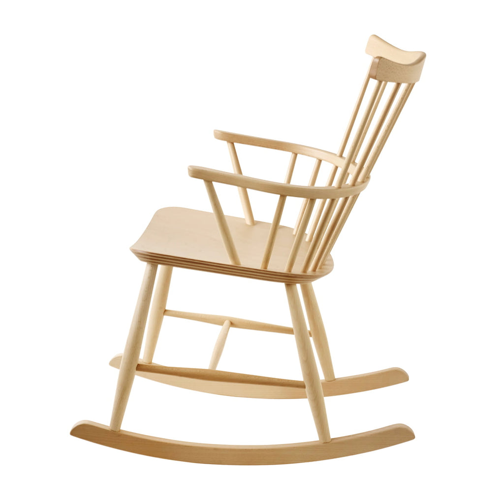 Rocking Chair en chêne naturel J52g FDB Møbler