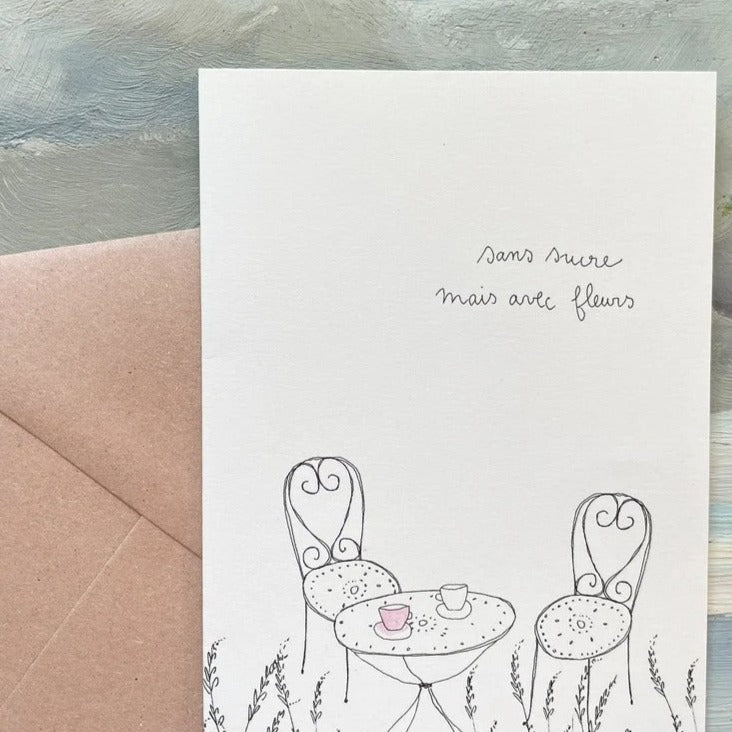 Carte Papillonnage - Sans sucre