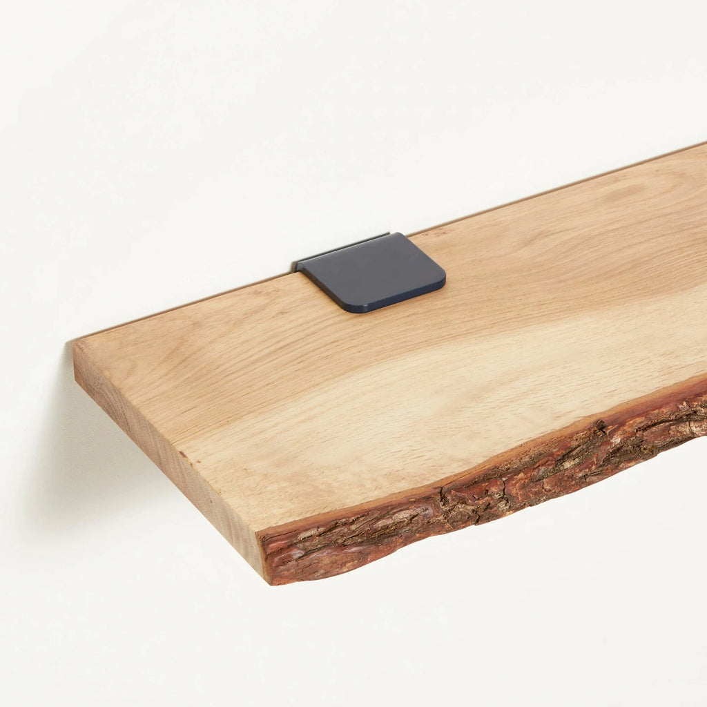 Etagère en bois brut avec écorce TIPTOE - 45x20cm