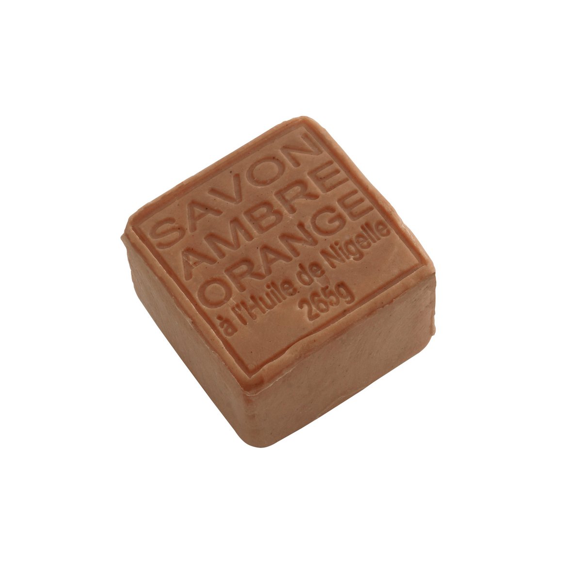 Savon cube Ambre-Orange à l’huile de Nigelle