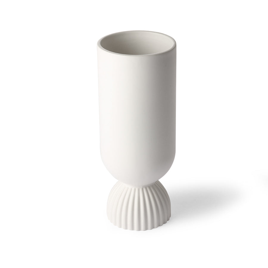 Vase en céramique - Blanc