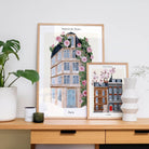 Affiche PSTR studio - Maison de fleurs Paris