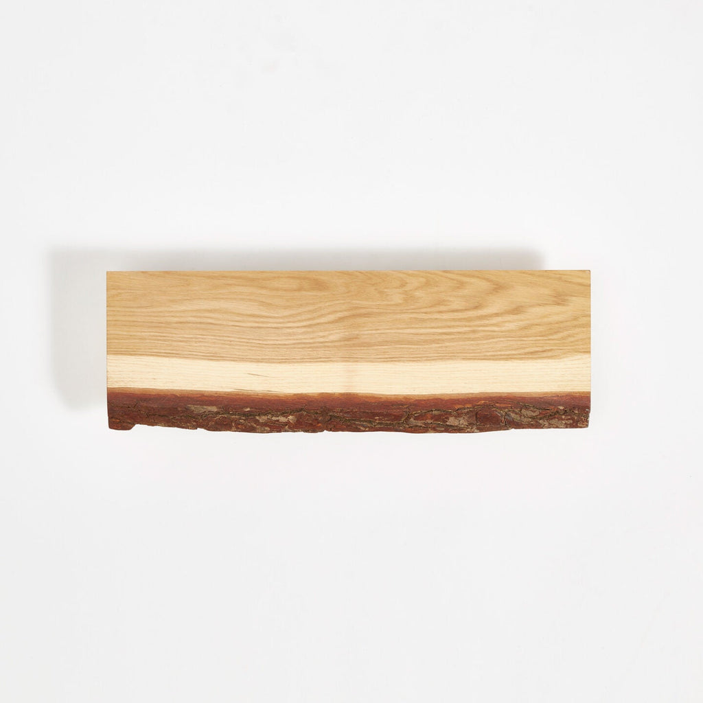 Etagère en bois brut avec écorce TIPTOE - 60x20cm