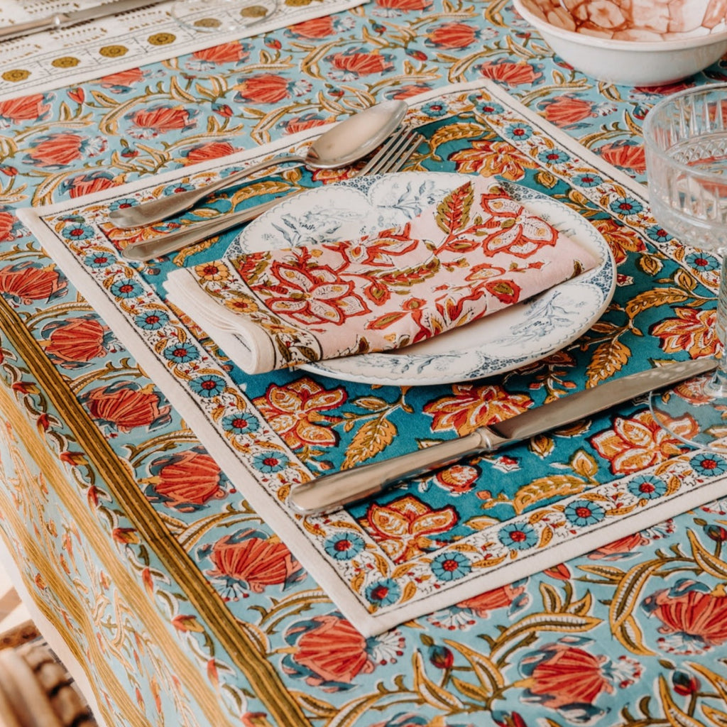 Jamini Design, Set de table - Rang Bleu